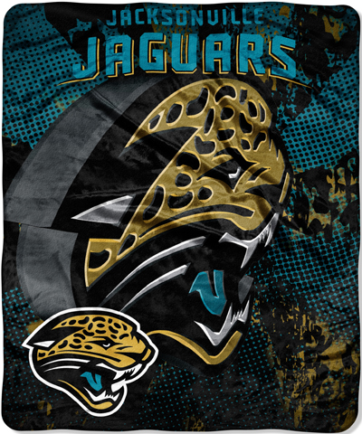 Northwest NFL Jacksonville Jaguars Grunge Throws