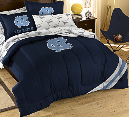 Northwest NCAA Nort Carolina Full Bed in Bag Set
