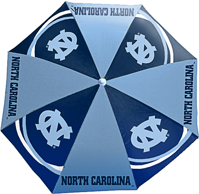 Northwest NCAA North Carolina Beach Umbrella