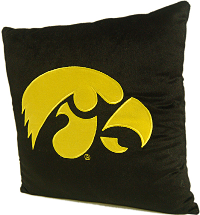Northwest NCAA University of Iowa Plush Pillow