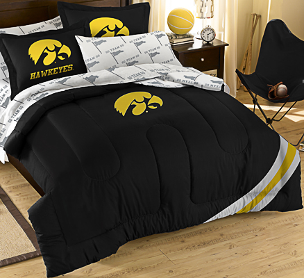 Northwest NCAA Univ. of Iowa Full Bed in Bag Set