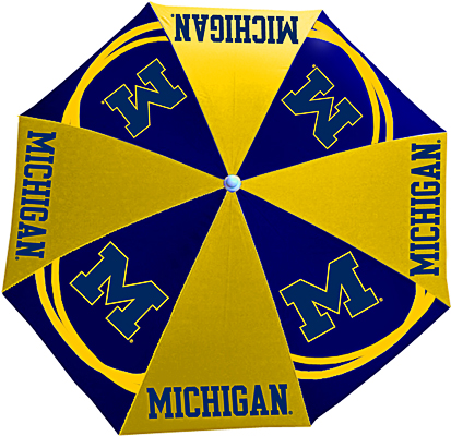 Northwest NCAA Michigan Beach Umbrella