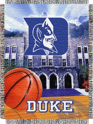 Northwest NCAA Duke University HFA Tapestry Throw