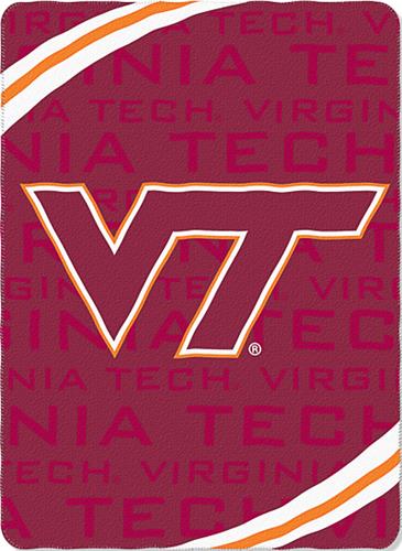 Northwest NCAA Virginia Tech Fleece Force Throw