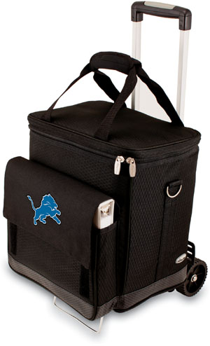 Picnic Time NFL Detroit Lions Cellar with Trolley