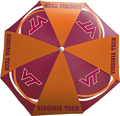 Northwest NCAA Virginia Tech Beach Umbrella