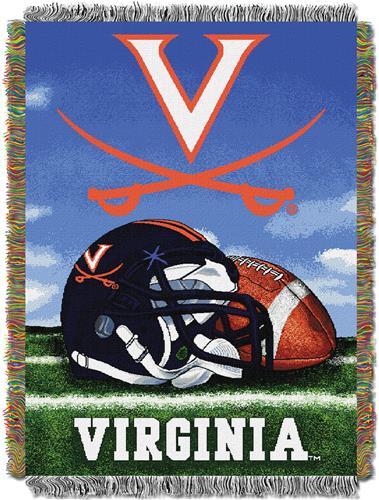 Northwest NCAA Virginia HFA Tapestry Throw