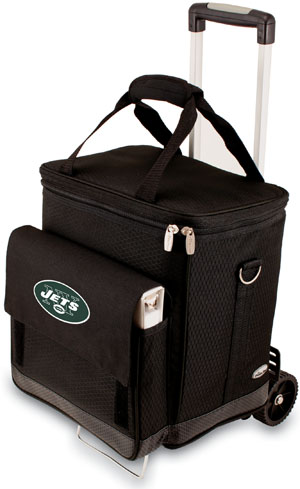 Picnic Time NFL New York Jets Cellar with Trolley
