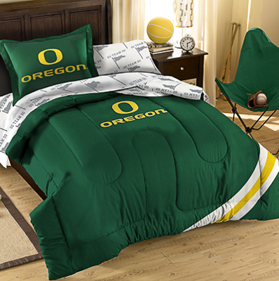 Northwest NCAA Oregon Twin Bed in Bag Set