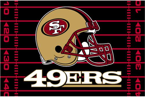 Northwest NFL San Francisco 49ers 39"x59" Rugs