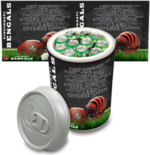 Picnic Time NFL Cincinnati Bengals Mega Can Cooler. Free shipping.  Some exclusions apply.