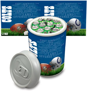 Picnic Time NFL Indianapolis Colts Mega Can Cooler. Free shipping.  Some exclusions apply.