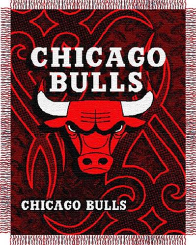 Northwest NBA Chicago Bulls 48"x60" Woven Throw
