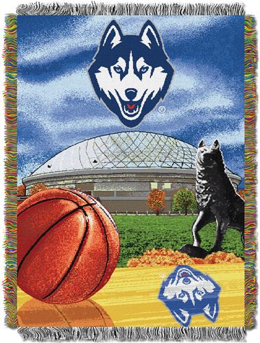 Northwest NCAA UConn HFA Tapestry Throw