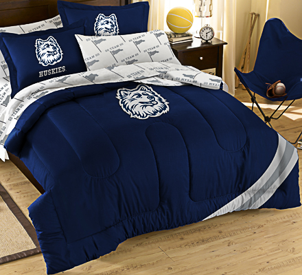 Northwest NCAA Connecticut Full Bed in Bag Set