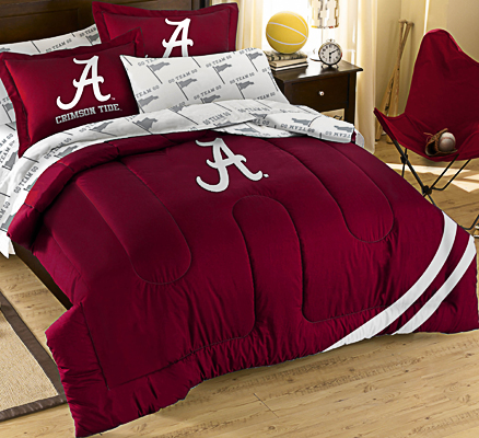 Northwest NCAA Univ of Alabama Full Bed in Bag Set