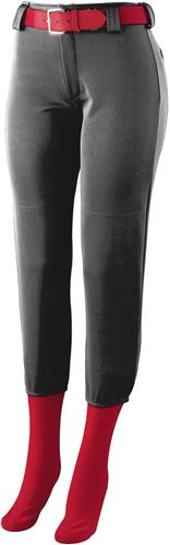Augusta Sportswear Girls' Low Rise Homerun Pant. Braiding is available on this item.