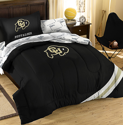 Northwest NCAA Colorado Twin Bed in Bag Set
