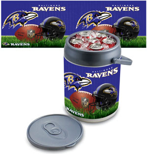 Picnic Time NFL Baltimore Ravens Can Cooler
