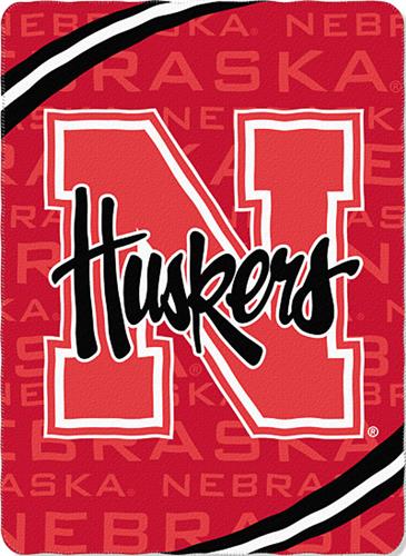 Northwest NCAA Univ of Nebraska Fleece Force Throw