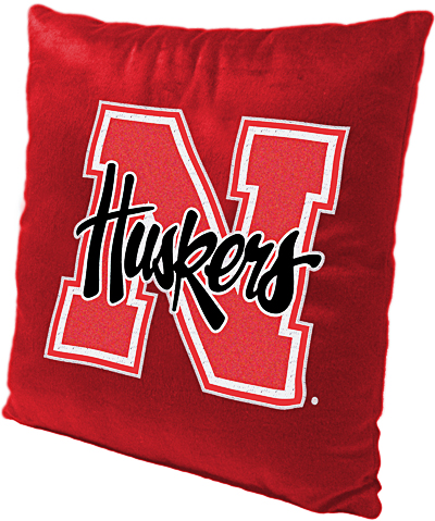 Northwest NCAA University of Nebraska Plush Pillow
