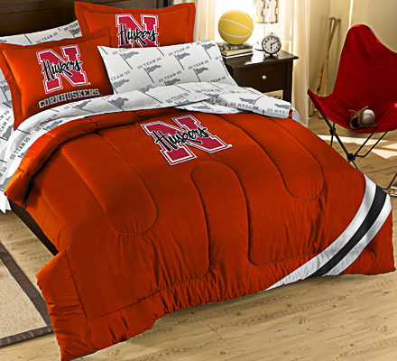 Northwest NCAA Nebraska Full Bed in Bag Set