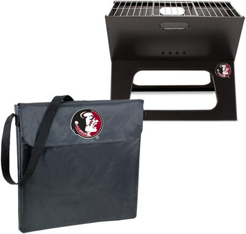 Picnic Time Florida State Charcoal X-Grill w/ Tote