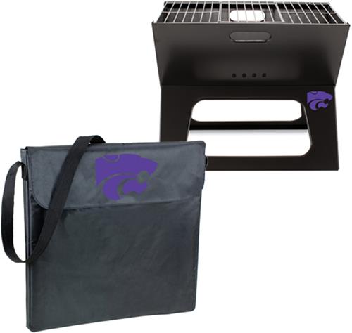 Picnic Time Kansas State Charcoal X-Grill w/ Tote
