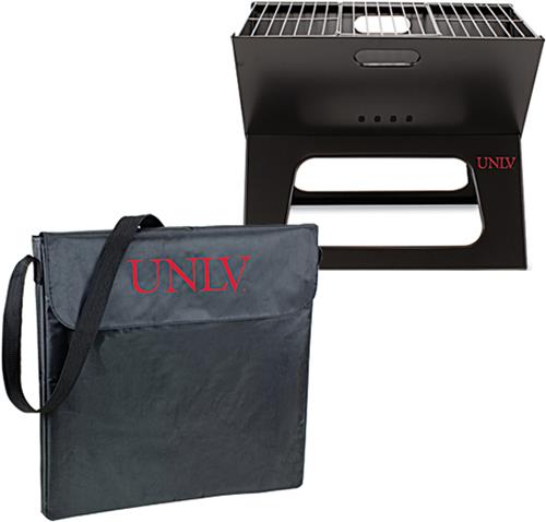 Picnic Time UNLV Rebels Charcoal X-Grill with Tote