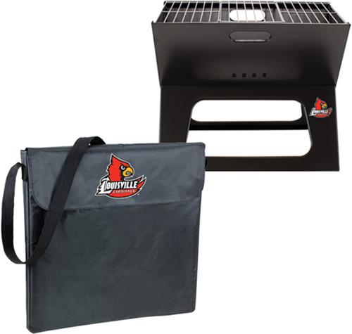 Picnic Time Louisville Cardinals Charcoal X-Grill