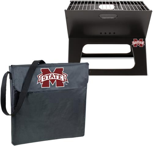 Picnic Time Mississippi State Charcoal X-Grill