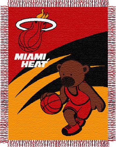 Northwest NBA Miami Heat 36"x46" Baby Throw