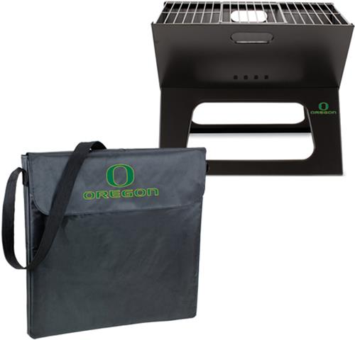 Picnic Time University of Oregon Charcoal X-Grill