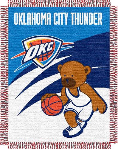 Northwest NBA OKC Thunder 36"x46" Baby Throw