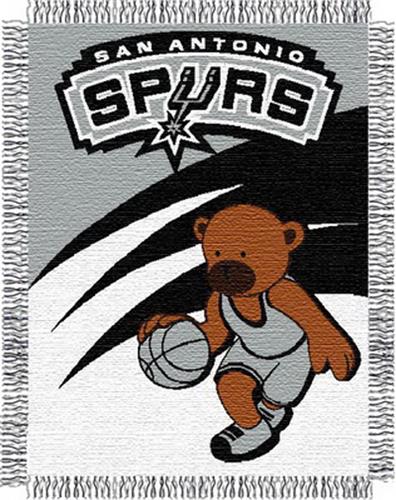 Northwest NBA San Antonio Spurs 36"x46" Baby Throw