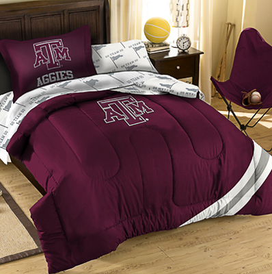 Northwest NCAA Texas A&M Twin Bed in Bag Set