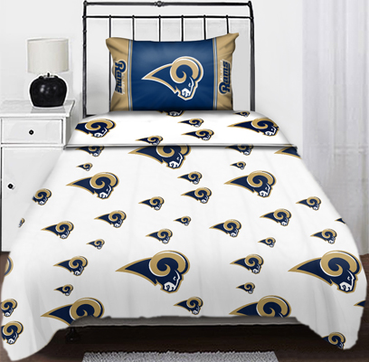 Northwest NFL St. Louis Rams Twin Sheet Sets