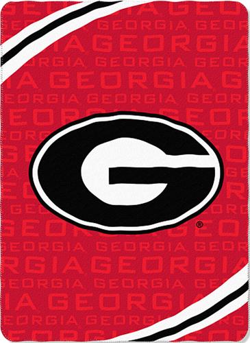 Northwest NCAA Georgia Fleece Force Throw