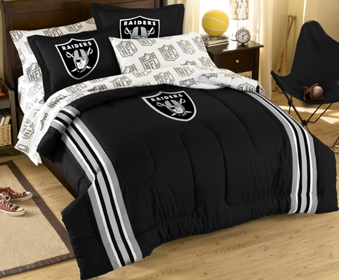 Northwest NFL Oakland Raiders Full Bed In A Bag