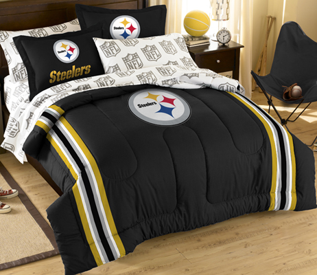 Northwest NFL Steelers Full Bed In A Bag
