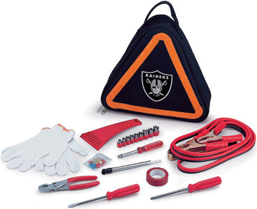 Picnic Time NFL Oakland Raiders Roadside Kit
