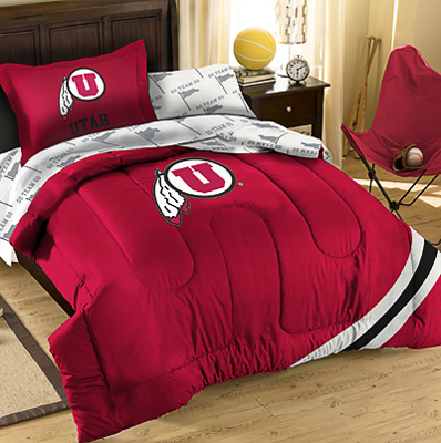 Northwest NCAA Utah Twin Bed in Bag Set
