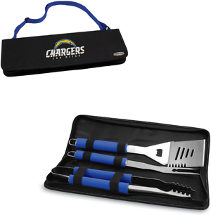Picnic Time NFL San Diego Chargers Metro BBQ Tote