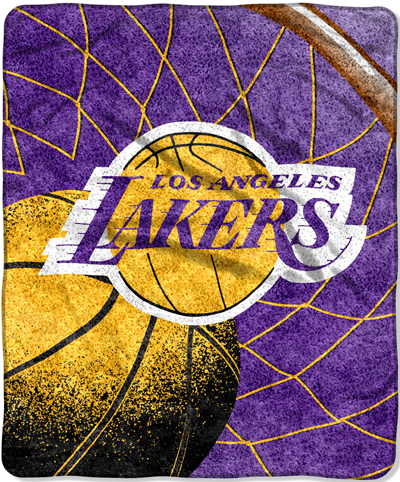 Northwest NBA LA Lakers 50"x60" Sherpa Throw
