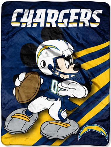 Northwest NFL San Diego Chargers 60" Mickey Throws
