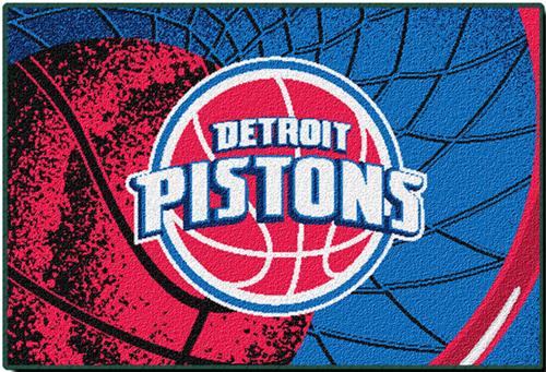 Northwest NBA Detroit Pistons 39"x59" Tufted Rug