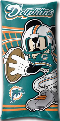 Northwest NFL Miami Dolphins Mickey Pillows