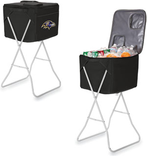 Picnic Time NFL Baltimore Ravens Party Cube