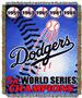 Northwest MLB LA Dodgers Commemorative Throw