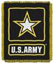 Northwest U.S. Army Triple Woven Jacquard Throw